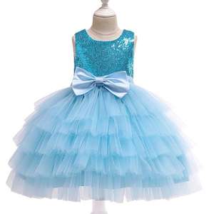 Nouvelle robe pour fille, robe de fête pour bébé fille, modèles de robes pour enfants - Product Image 3