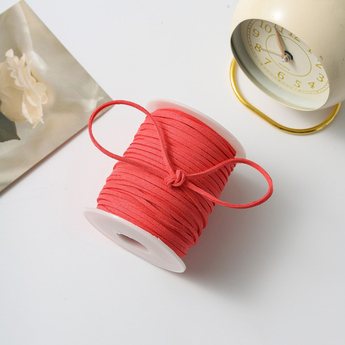 Rouge pastèque-3 mm, 50 mètres par rouleau