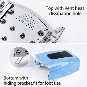 Đèn làm móng gel không dây chuyên nghiệp với 36 viên đèn và đế gương cầm tay, 4 chế độ hẹn giờ - Product Image 3