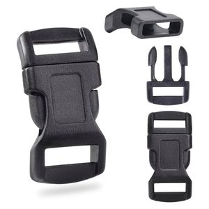 Plastic Tri-Release Buckle Heavy Duty Lock Latch Fastening Anti-slip Double Safety Tactical Belt Side Quick Release Luxury - Product Image 1