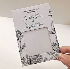 Papier kraft blanc écologique de qualité supérieure 200 g/m², format <span class=keywords><strong>A4</strong></span>, <span class=keywords><strong>enveloppe</strong></span> avec fenêtre transparente, possibilité de personnalisation pour l'emballage de photos et de cartes - Product Image 2