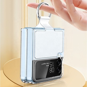 Para Samsung <span class=keywords><strong>Z</strong></span> <span class=keywords><strong>Flip</strong></span> 7 funda de teléfono de PC transparente con anillo de dedo para Galaxy <span class=keywords><strong>Z</strong></span> <span class=keywords><strong>Flip</strong></span> <span class=keywords><strong>3</strong></span> <span class=keywords><strong>Flip</strong></span> 4 <span class=keywords><strong>Flip</strong></span> 5 <span class=keywords><strong>Flip</strong></span> 6 funda de teléfono esmerilada - Product Image 3