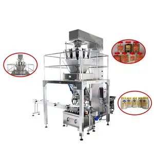 Efficient Fully Automatic Multi-Nozzle Scale Filling Machine For Customized Snack Nut Packaging Solutions