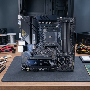 เมนบอร์ด GAMING B550M-PLUS DDR4 SATA รุ่นใหม่ ช่องเสียบ AM4 ซีรีส์ E-sports Heavy Gunner - Product Image 2