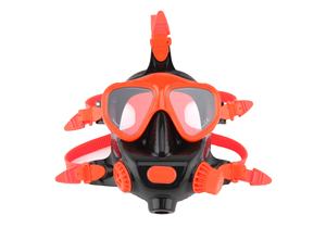 Máscara de Buceo de Cara Completa 180 °   Soporte para Cámara con Vista Panorámica, Compatible con Tanques de Buceo <span class=keywords><strong>SMACO</strong></span> 1L/1.9L para Buceo y Snorkel - Product Image 4