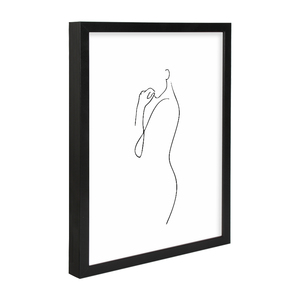 맞춤형 선물 크리에이티브 우드 포토 플로팅 액자 A3 스틱 피규어 아트 홈 액세서리 - Product Image 1