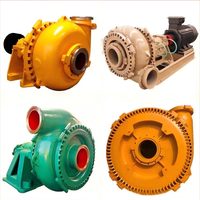 Bomba de dragado de oro de tipo marino, bomba de dragado de arena de succión de grava centrífuga de doble propósito diésel eléctrico, agua limpia