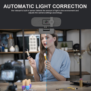 <span class=keywords><strong>Webcam</strong></span> USB 2K HD à succès – Excellente qualité d'image, microphones doubles intégrés, autofocus, pour diffusion en direct sur <span class=keywords><strong>PC</strong></span> - Product Image 2