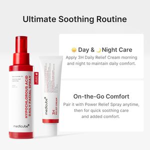 Crème apaisante Medicube 3H Relief 50 ml, hydratant quotidien pour tous types de peaux, crème visage légère et réconfortante - Product Image 6