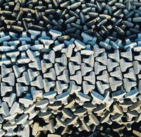 Moule à blocs de béton préfabriqués à quatre pieds en acier haute résistance pour la construction de digues anti-ondes