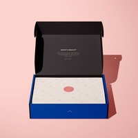 Boîte d'expédition en carton ondulé personnalisée en gros, impression couleur intérieure et extérieure, boîte en carton recyclable, emballage de marque pour la vente au détail