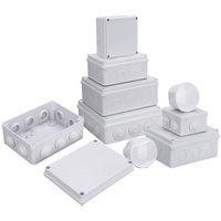 Boîte de jonction étanche en plastique pour extérieur série RT, boîte de distribution de câbles étanche IP65, boîte étanche scellée pour surveillance