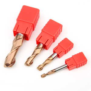 Fresa a candela piatta in carburo HRC55 a 2/4 taglienti, da 4mm a 12mm, per fresatura ad alta velocità, all'ingrosso - Product Image 2