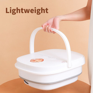 Venta al por mayor eléctrico portátil plegable pie Spa baño plegado pie baño masajeador pedicura cubos con calor - Product Image 4