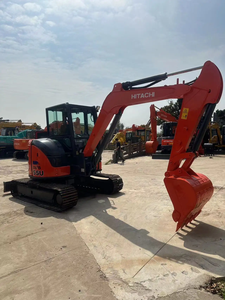 Petite pelle Hitachi ZX55U d'occasion de bonne qualité, importée au Japon, Hitachi ZAXIS55 ZX55U ZX55UR, pelle à godet sur chenilles - Product Image 4