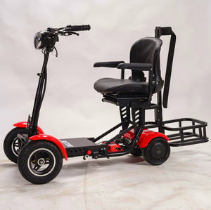 2021 Hot <strong>Sale</strong> Transformer Foldable 4-wheel <strong>Mobility</strong> Car <strong>Scooter</strong> with Seat with Backrest - Product Image 5