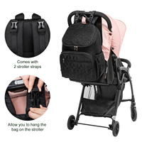 2025 LOVEVOOK élégant maman sac à couches beau bébé soins sac à dos pour femmes hommes avec coussin pliable poussette Clips pour les voyages quotidiens