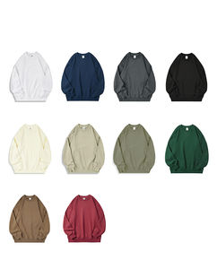 Sweat-shirt unisexe surdimensionné pour homme, poids lourd 350 g/m², 100 % coton, col rond, épaules tombantes, logo personnalisé, DTF, DTG - Product Image 4