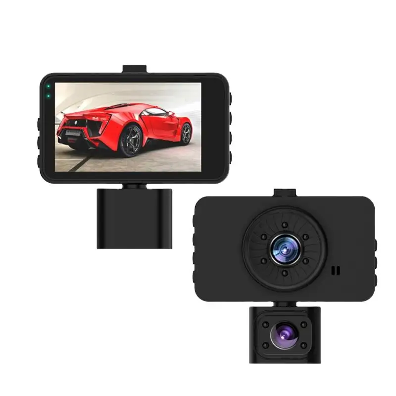 Relais Advanced Triple Lens 1080P Dash Cam FHD Auto-DVR mit Bewegungserkennung G-Sensor Stealth Design Großhandel