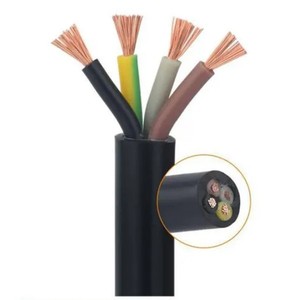 Câble d'alimentation électrique souple en PVC à prix d'usine, types <span class=keywords><strong>H05VV</strong></span>-<span class=keywords><strong>F</strong></span>/H07VV-K, conducteur en cuivre 3x2,5mm à 3x10mm, tension nominale 450V - Product Image 2