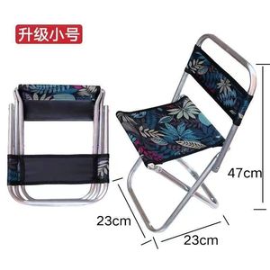 Chaise de pêche pliante portable en alliage léger, tabouret de camping extérieur, siège de croquis, chaise de voyage pliable - Product Image 3