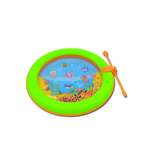 Wholesale Colorful Plastic Percussion Instrument Set With Ocean <b>Drum</b> <b>Hand</b> Shake Bell For Kids Music Education And Play - Product Image 2