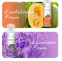 Nettoyant intime à l'acide borique sous marque privée, mousse nettoyante Yoni aux herbes, soin intime, contrôle des odeurs, hygiène féminine Yoni, soin du pH