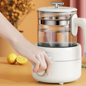 Portable Baby Electric <b>Kettle</b> <b>Glass</b> 1200ml Light Blue For Home And Travel Use portable Baby Electric <b>Kettle</b> <b>Glass</b> - Product Image 4