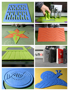 Máy cắt CNC AMO-1625MK Bảng điều khiển âm thanh máy cắt vật nuôi cảm thấy dao dao dao động Máy cắt kỹ thuật số - Product Image 6