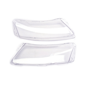Cubierta de faro transparente de PC para Audi A6 C6 2006 2011 par izquierdo y derecho - Product Image 2