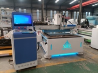 Machine de marquage, gravure et sablage au laser à fibre grand format pour miroirs de salle de bain en verre à mise au point dynamique