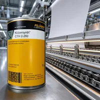 1L Kluber CTH2-260 Lubrifiant pour roulements d'axe Klubersynth CTH 2-260 pour chaînes de stenter lubrifiées à l'huile dans l'industrie textile
