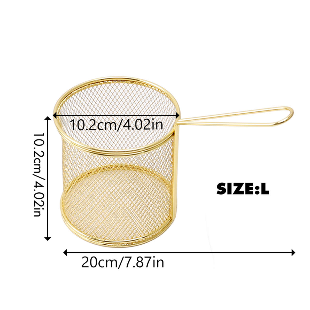 Gold-Large Round
