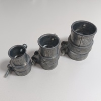 ACCESORIOS DE CONDUCTO 3/4 pulg. Conector EMT a FMC Zinc Die Casting Acoplamientos EMT Lista de plata