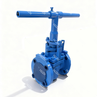 Vannes à opercule industrielles – Lubrifiées manuellement, réglables et de type opercule ou opercule-étoupe en acier moulé DN50-DN300 PN10/PN16 pour service marche/arrêt