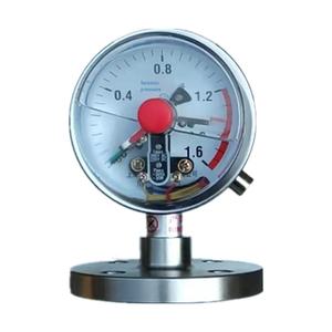 स्टेनलेस स्टील डायाफ्राम दबाव गेज इलेक्ट्रिक संपर्क सदमे-प्रतिरोधी कम दबाव स्विच ऊपरी और निचली सीमा - Product Image 5