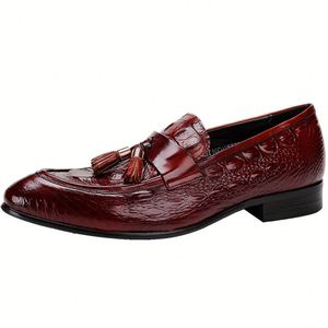 Chaussures pour hommes en cuir Oxford de qualité supérieure, best-seller, avec lanières à nouer, pour tenue de cérémonie, décontractées ou sur mesure pour mariage - Product Image 2