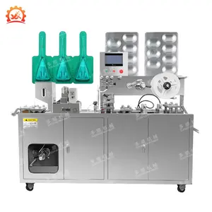 DPP-140 automatische Alu-PVC-Alu-Kunststoff-Hochfrequenz-Blister-Tablet-Verpackungs maschine für Tabletten und Kapseln