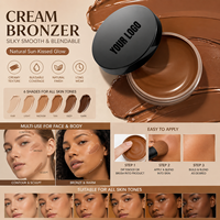 Palette de contouring personnalisée pour marque privée – Fond de teint, contouring, bronzer, blush, crème de contour pour le visage