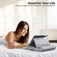 Coussin de support pour tablette iPad, coussin de lecture pour téléphone et tablette, support de lecture pour canapé et chevet