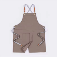 Mode toile unisexe tablier designer poche poignée machines menuisier machiniste soudeur tablier logo personnalisé