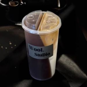 24OZ HEALLILY 92 adet tek kullanımlık bölünmüş çift bölme yarım Twins plastik bardak çift paylaşımı 2 bölmesi ile içecek bardakları - Product Image 4