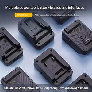<span class=keywords><strong>Plaque</strong></span> adaptatrice de batterie pour outils électriques Makita <span class=keywords><strong>Bosch</strong></span> DeWalt Milwaukee - Convertisseur de batterie à fente en V - Product Image 3