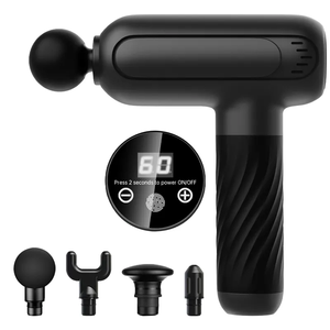 Phenitech-Tiefenmassagepistole Perkussion für Rücken und Muskeln für Sportler, mit 4 Massageköpfen zur Schmerzlinderung - Product Image 1