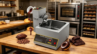 Équipement commercial de chauffage et de mélange à température constante pour la sauce chocolatée, pour la fusion du chocolat dans les chaînes de gâteaux et desserts