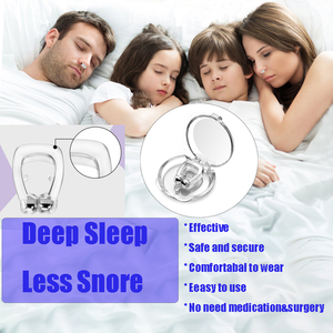 Clip nasal <span class=keywords><strong>anti</strong></span>-<span class=keywords><strong>ronflement</strong></span> en silicone médical, correcteur plus petit, anneaux de nez - Product Image 5