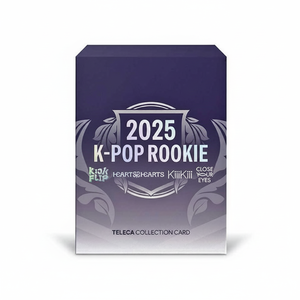 2025 K-POP Rookie Telecard Paper <b>Collection</b> <b>Box</b> Limited Edition Idol Trading Card Set Full Color Printing (1 Cardboard <b>Box</b>) - Product Image 2