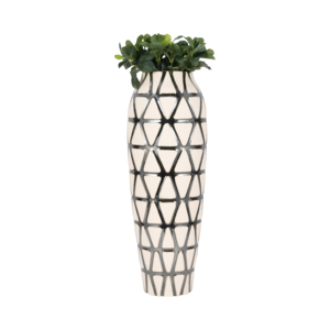 Vaso in Ceramica Contemporaneo, Elegante Vaso per Fiori per Soggiorno, Camera da Letto, Ufficio - Product Image 2