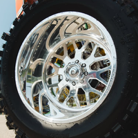 Jantes de camion forgées noires personnalisées à profil profond SL 28X14 28X16 30X12 22X12 avec entraxes 8X170 8X180 6X135 pour Ford F250 Chevy Silverado 2500