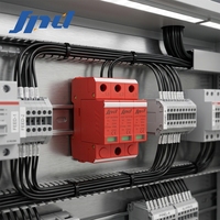 Dispositivo di Protezione da Sovratensioni JLSP-GA750/40/4P/Y Jinli T2 40kA SPD 750V con Contatto Ausiliario